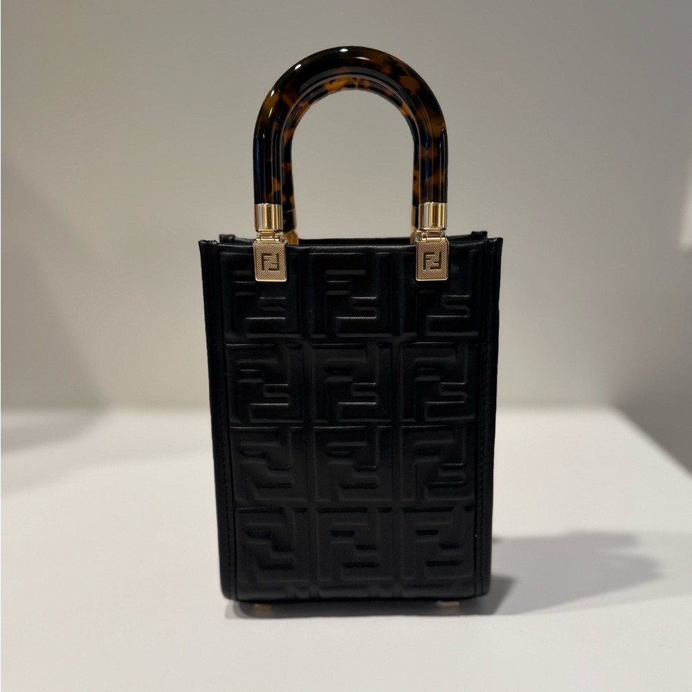 Brand NWT Fendi Mini Sunshine Tote Bag